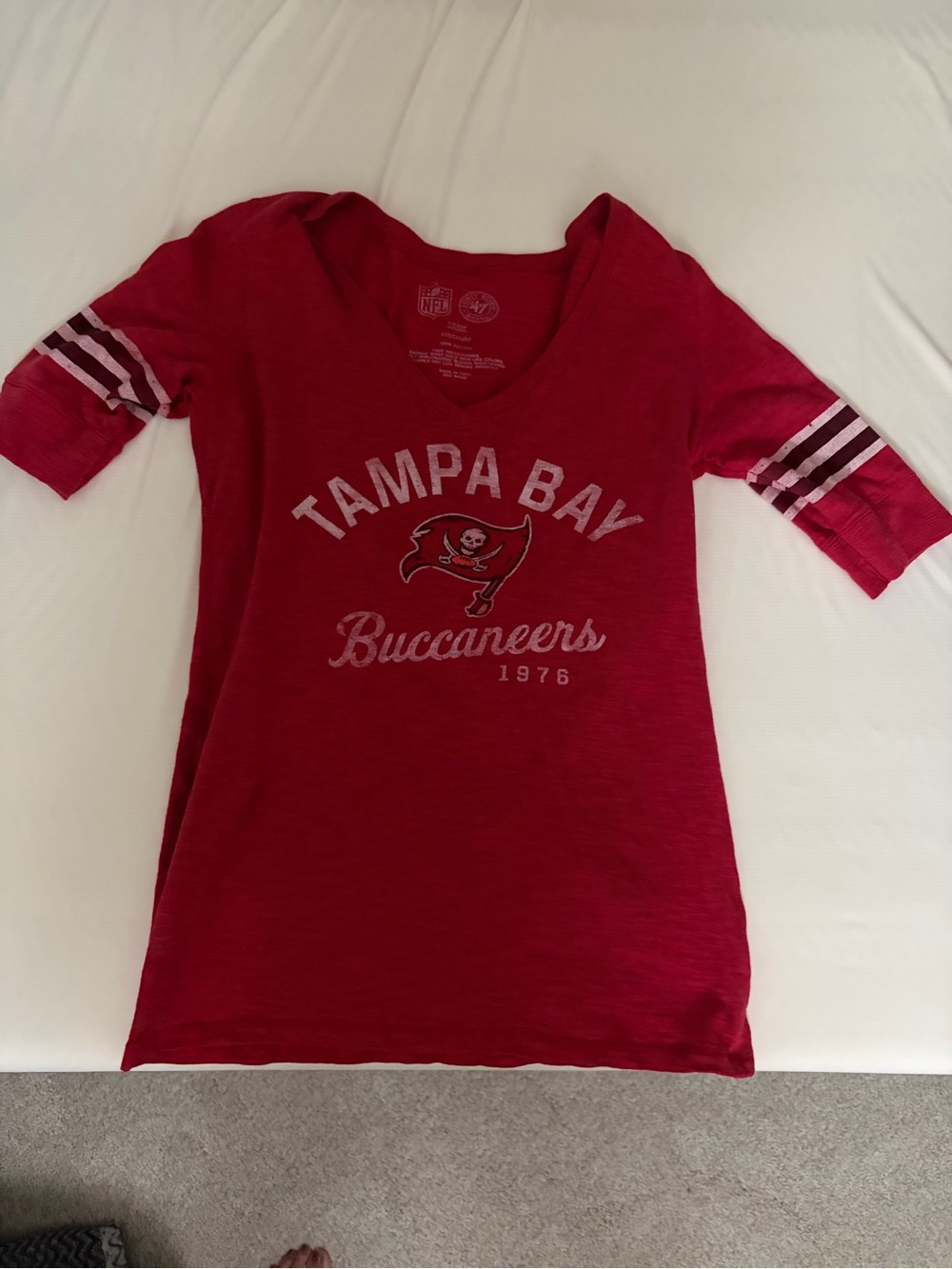NFL Tampa Bay Buccaneers Red Tee